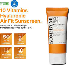 Some by MI V10 hyal air fit sunscreen OTC version 50ml