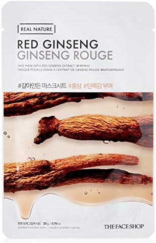 The Face Shop Real Nature Mask 1 pc Red Ginseng