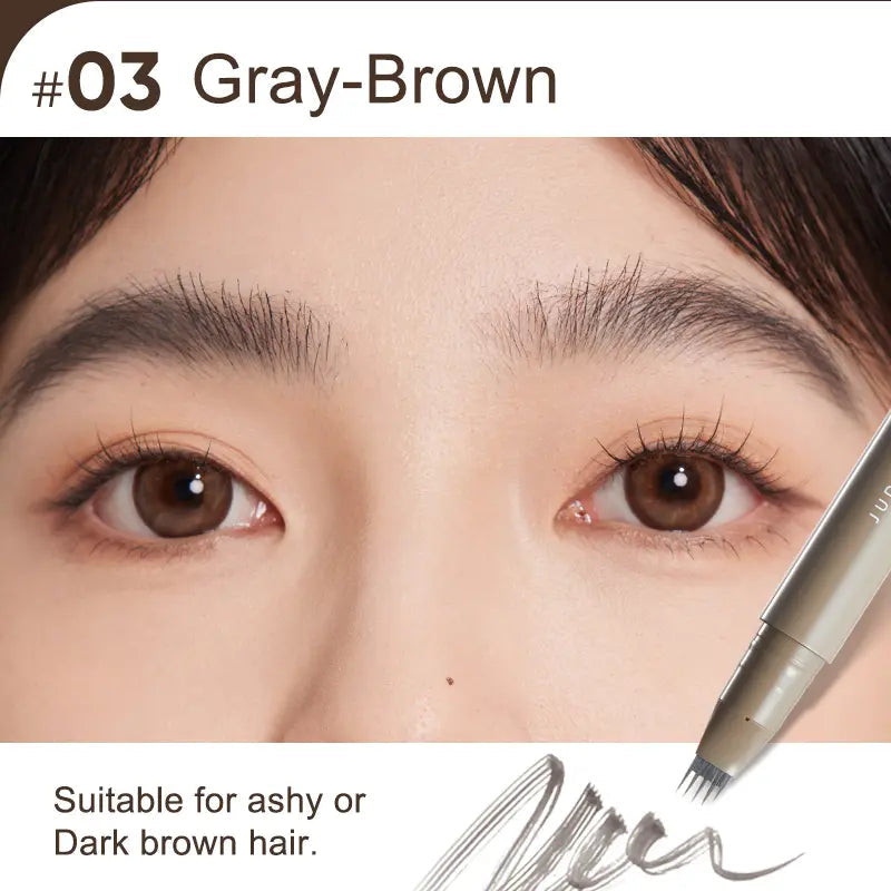 Judy Doll Liquid Eyebrow Pen #03 Grey Brown