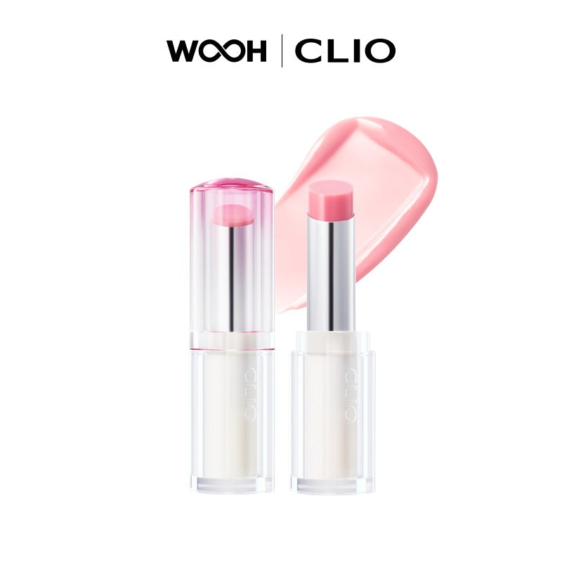 Clio #01 Honey Peach crystal glam balm