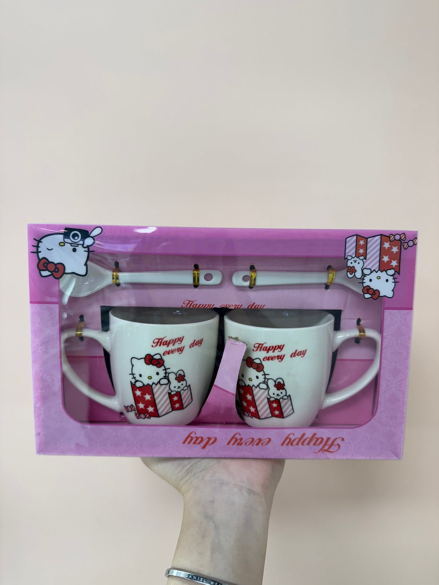 Hellokitty Ku and Cat 2pc