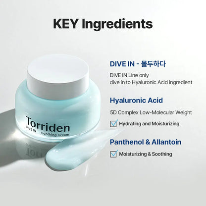 Torriden Dive In Smoothing Cream 100ml