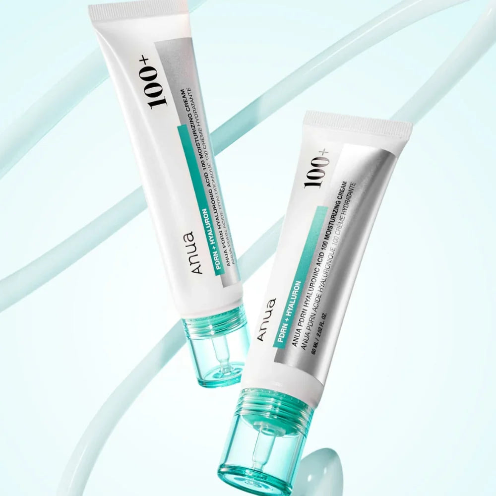 Anua 100+ PDRN Hyaluronic Acid 100 Moisturizing Cream 60ml