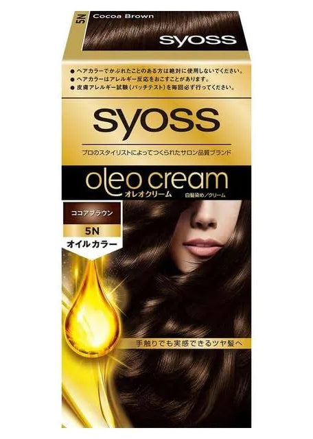 Syoss Oleo Cream Hair Dye 5N Cocoa Brown