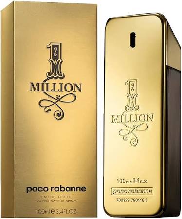 1 Million Eau de Toilette spray, 3.4 oz + 20 ML Travel (men)