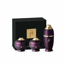 The history of Whoo Hwanyu 3pcs special gift kit total 15 ml