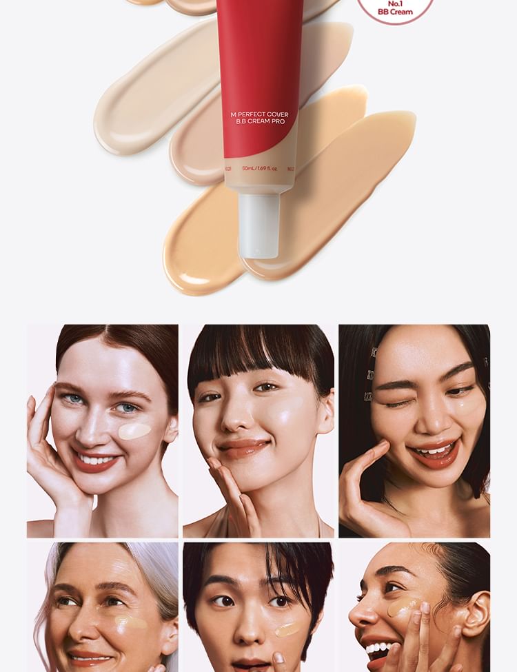Missha M Perfect Cover B.B Cream Pro 50ml #21 Light Beige