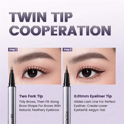 FOCALLURE Eyeline and Brow Pen #BR01