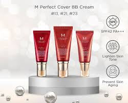 Missha Perfect cover BB Cream No. 27