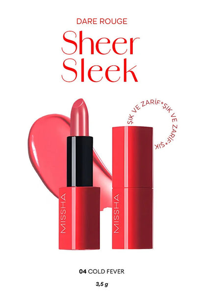 Missha Dare Rouge Sheer Sleek #4 Cold Fever