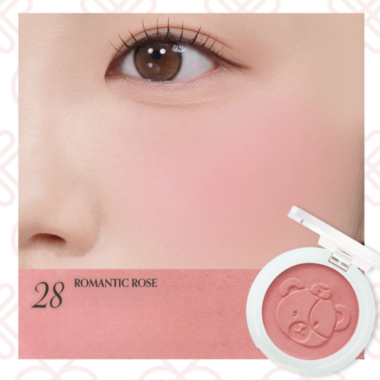 Peripera Pure Blushed Sunshine Cheek #28 Romantic Rose