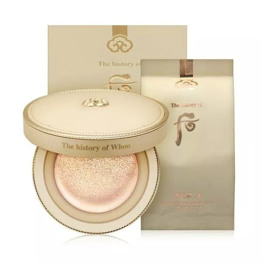 History of Whoo luxury golden cushion glow 2022 version #21 (0.45 oz- 2 each)