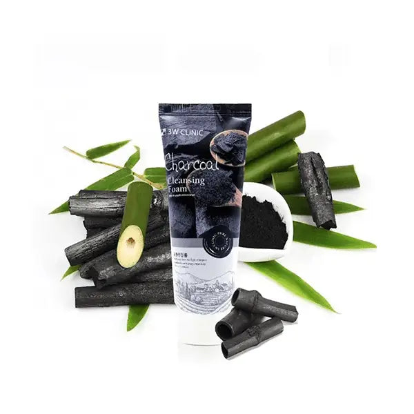 3W Clinic Choarcoal Cleansing Foam 100ml