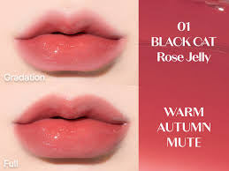 Etude Over Glowy Tint #1 Black Cat Rose Jelly