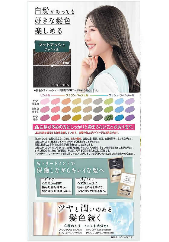 Dariya Cleodite Cleary Gray Hair Color (Matte Ash)