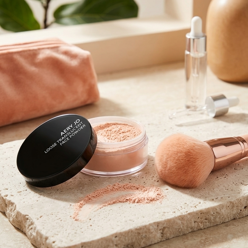 Aery Jo Loose Translucent Face Powder # 1 Nude
