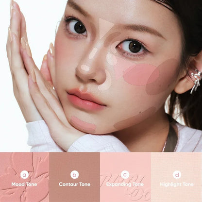JUDYDOLL BLUSH&HIGHLIGHT PALETTE #5