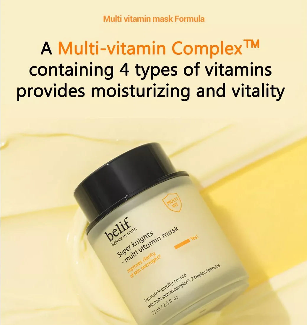 Belif Super Knights-Multi Vitamin Mask