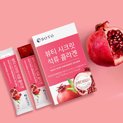 Boto Beauty Secret Pomegranate Collagen (15 packs)