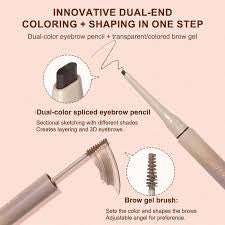 Judydoll Duo Eyebrow Pencil #01 black