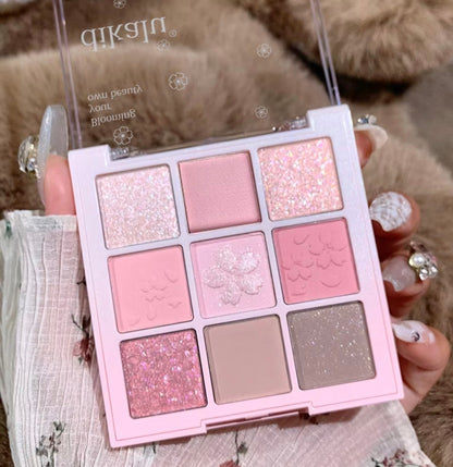 Dikalu Milk tea nine Color Eyeshadow #26