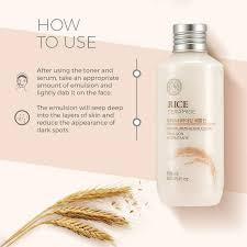 The face shop Rice ceramide moisturizing emulsion 150ml