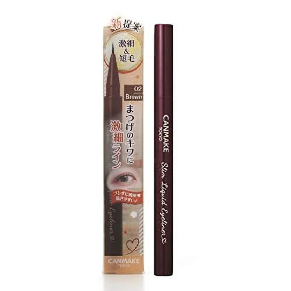 Canmake Slim Liquid Eyeliner 02 Brown