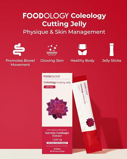 Foodology Coleology Cutting Jelly 25g + 10 sticks