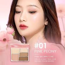 Focallure eyeshadow palette Pink Peony #pk01 5.5g