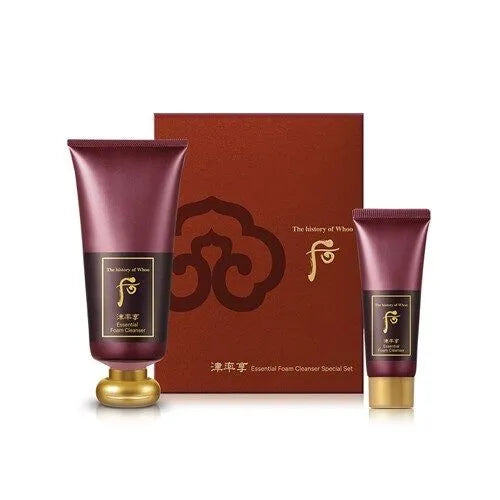 WHOO Essential Foam Cleanser Special Set