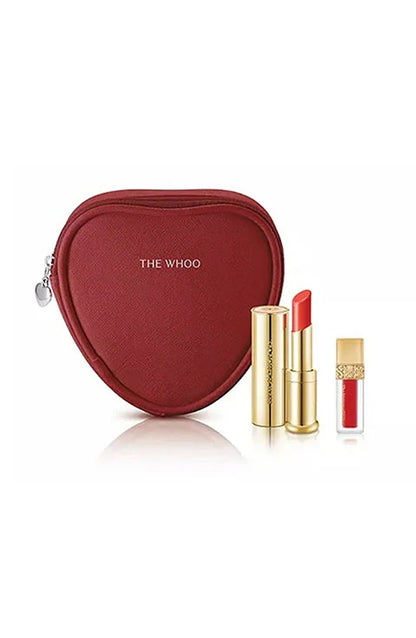 The History of Whoo Gongjinhyang Mi Glow Lip Balm Red Special Set 3 pcs