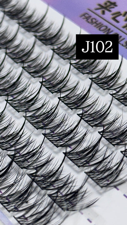 Maxfine Fashion False Eyelashes J102