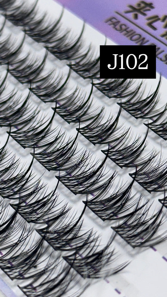 Maxfine Fashion False Eyelashes J102