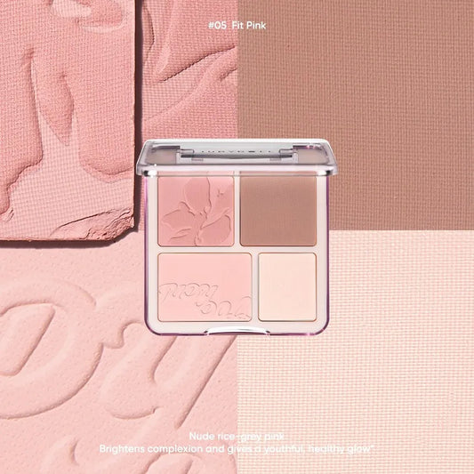 JUDYDOLL BLUSH&HIGHLIGHT PALETTE #5