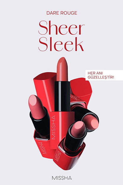 Missha Dare Rouge Sheer Sleek #8 Maple Red