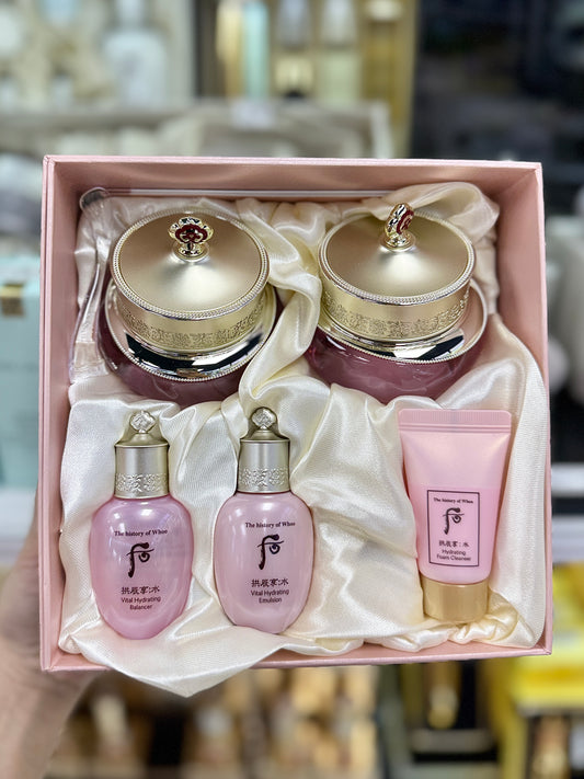 The History Of Whoo Gongjinhyang Soo Vital Hydrating Cream Duo Set