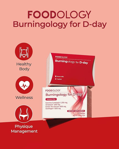 Foodology Burningology D-day 3,800mg x 10 packets