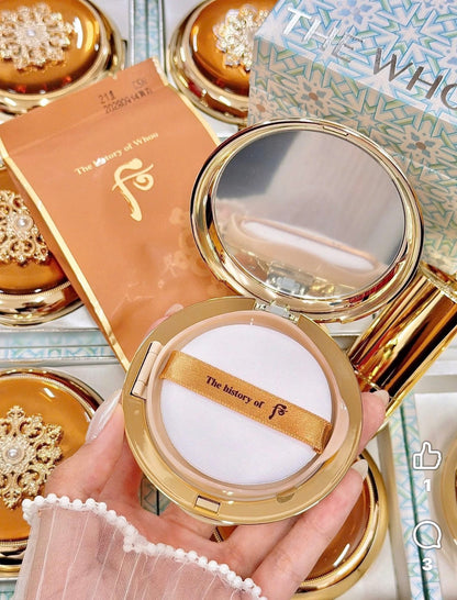 The Whoo Cheongidan Radiant Essence Cushion SPF 50+ /PA+++ #21. Set