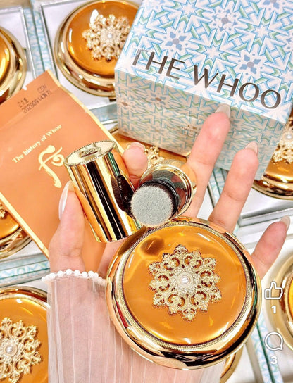 The Whoo Cheongidan Radiant Essence Cushion SPF 50+ /PA+++ #21. Set