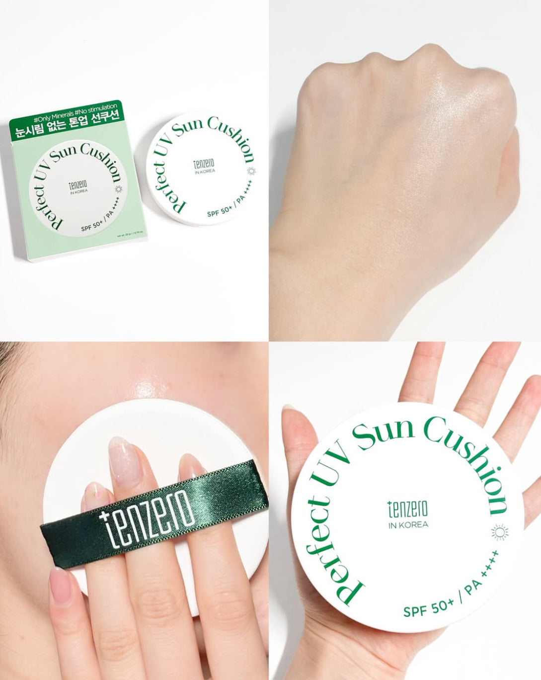 Tenzero Perfect UV Sun Cushion SPF 50+ PA ++++ 20g