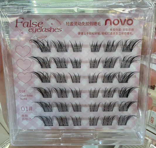 Novo Light And Flexible Glue Free False #1 Foxy