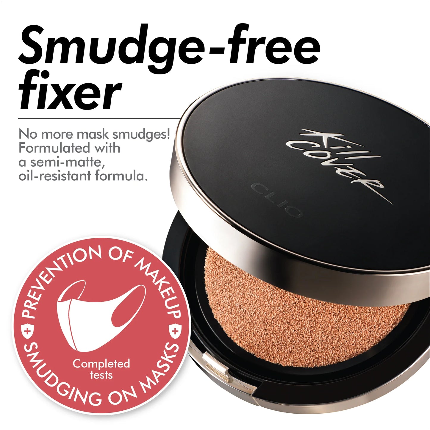 Clio Cover Fixer Cushion No.2 SPF50+ PA+++