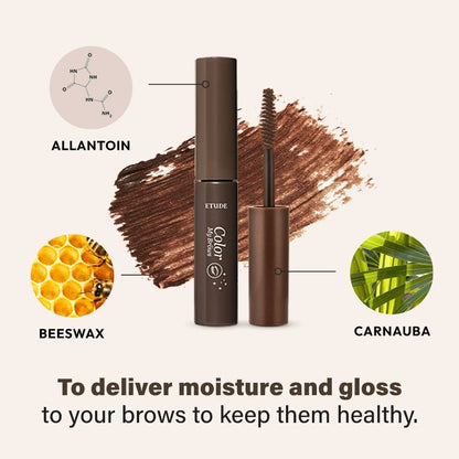 Etude Color My Brows 4.5g #01 Rich Brown