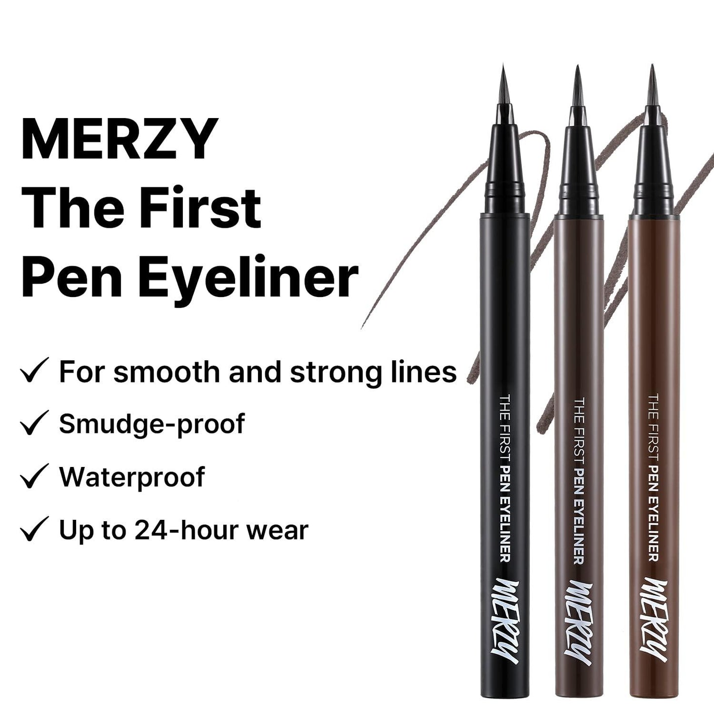 Merzy The First Pen Eyeliner (Oreo)