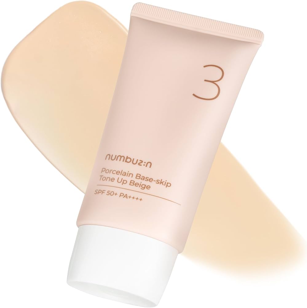 Numbuz:n No. 3 Porcelain Base-skip Tone Up Beige