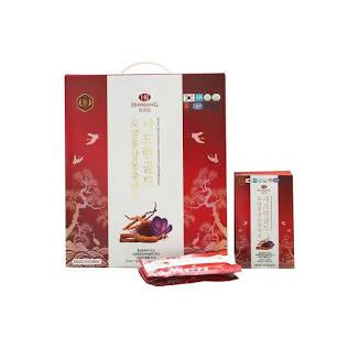 Hannwanjang Premium Royal Red Gingseng Cordyceps Saffron Gold 70ml x 10 (SMALL). Buy 1 Get 1 Free