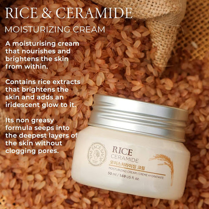 The Face Shop Rice & Ceramide Moisturizing Cream 50ml