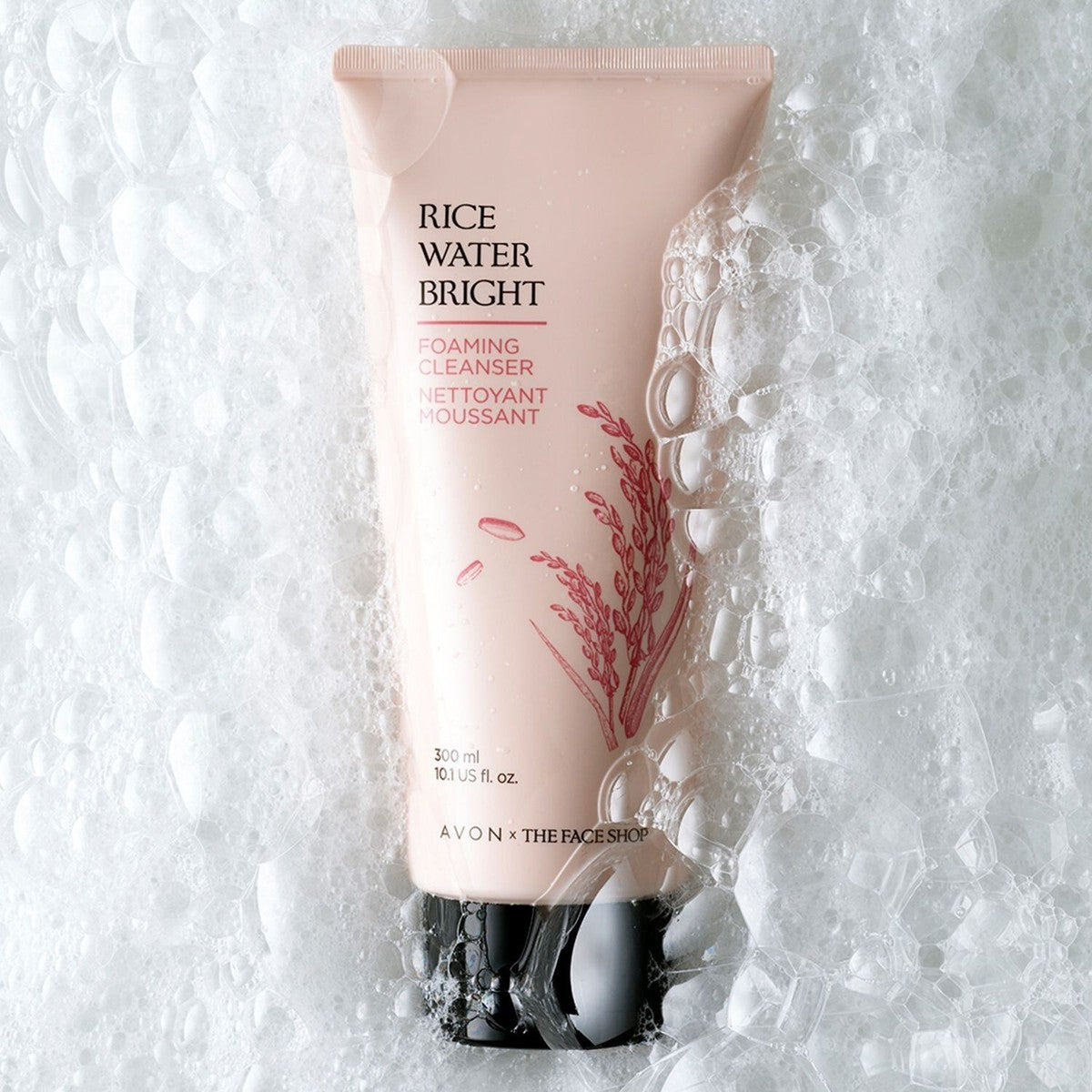 Rice Water Bright Foaming Cleanser Moussant  300ml