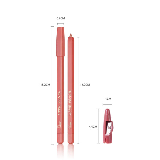 Pudaier Matte Lippie Pencil 12 Colors 2g (#1, #4, #6, or #7)