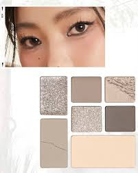 Judydoll 7 Colors Palette #28 Smoky Wood